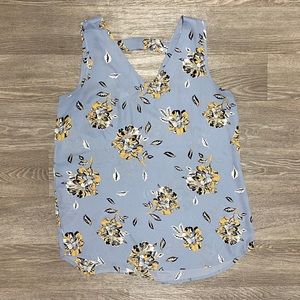Maurices floral mesh tank